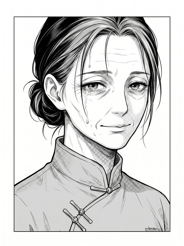 含泪